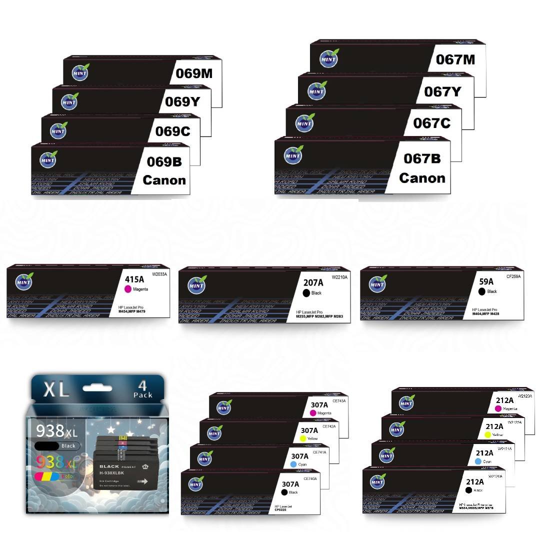 احبار منت البديلة اعلي جودة واقل الاسعار TONER MINT