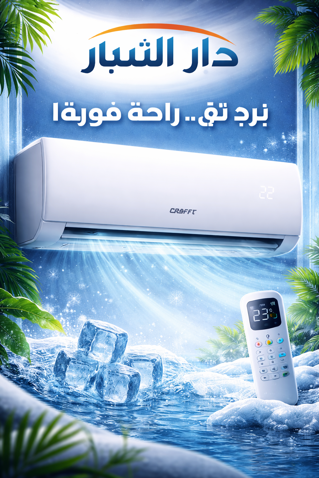 مكيف كرافت 18000 الف وحدة